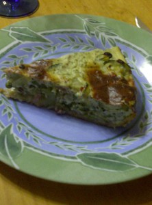 quiche courgettes ricotta