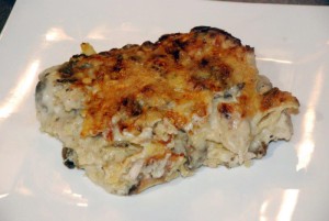 lasagnes poulet champignons 2